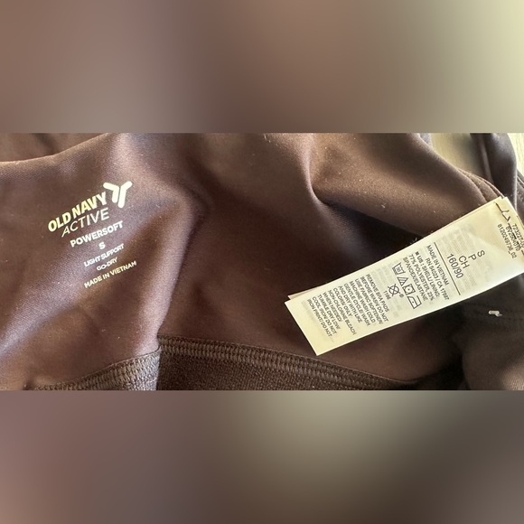 Brand New Old Navy Light Support PowerSoft Longline Sports Bra - size S - Picture 7 of 7